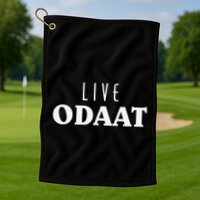 LIVE ODAAT Alcoholics AA Narcotics NA Anonymous Recovery Golf Towel