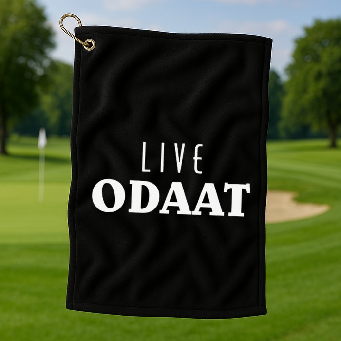 LIVE ODAAT Alcoholics AA Narcotics NA Anonymous Recovery Golf Towel