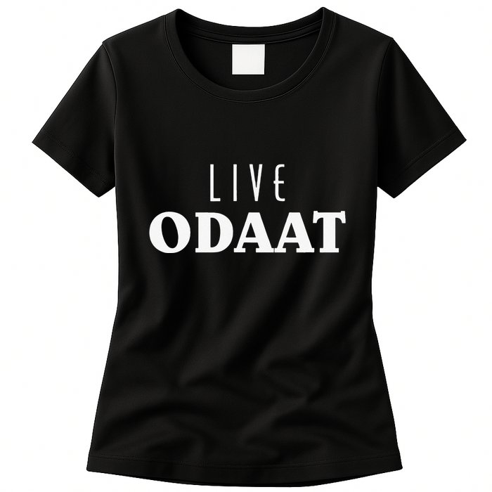 LIVE ODAAT Alcoholics AA Narcotics NA Anonymous Recovery Womens T-Shirt