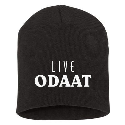 LIVE ODAAT Alcoholics AA Narcotics NA Anonymous Recovery Short Acrylic Beanie