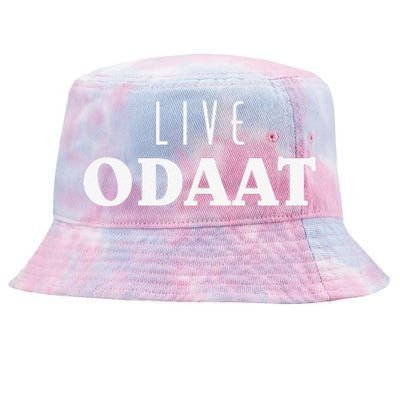 LIVE ODAAT Alcoholics AA Narcotics NA Anonymous Recovery Tie-Dyed Bucket Hat