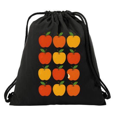 Lots Of Apples Drawstring Bag