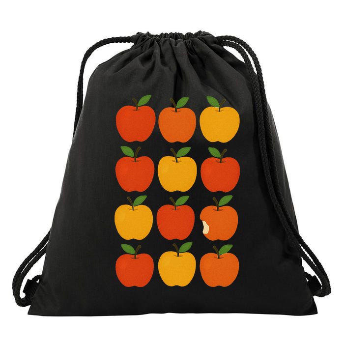 Lots Of Apples Drawstring Bag