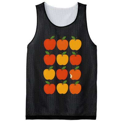 Lots Of Apples Mesh Reversible Basketball Jersey Tank