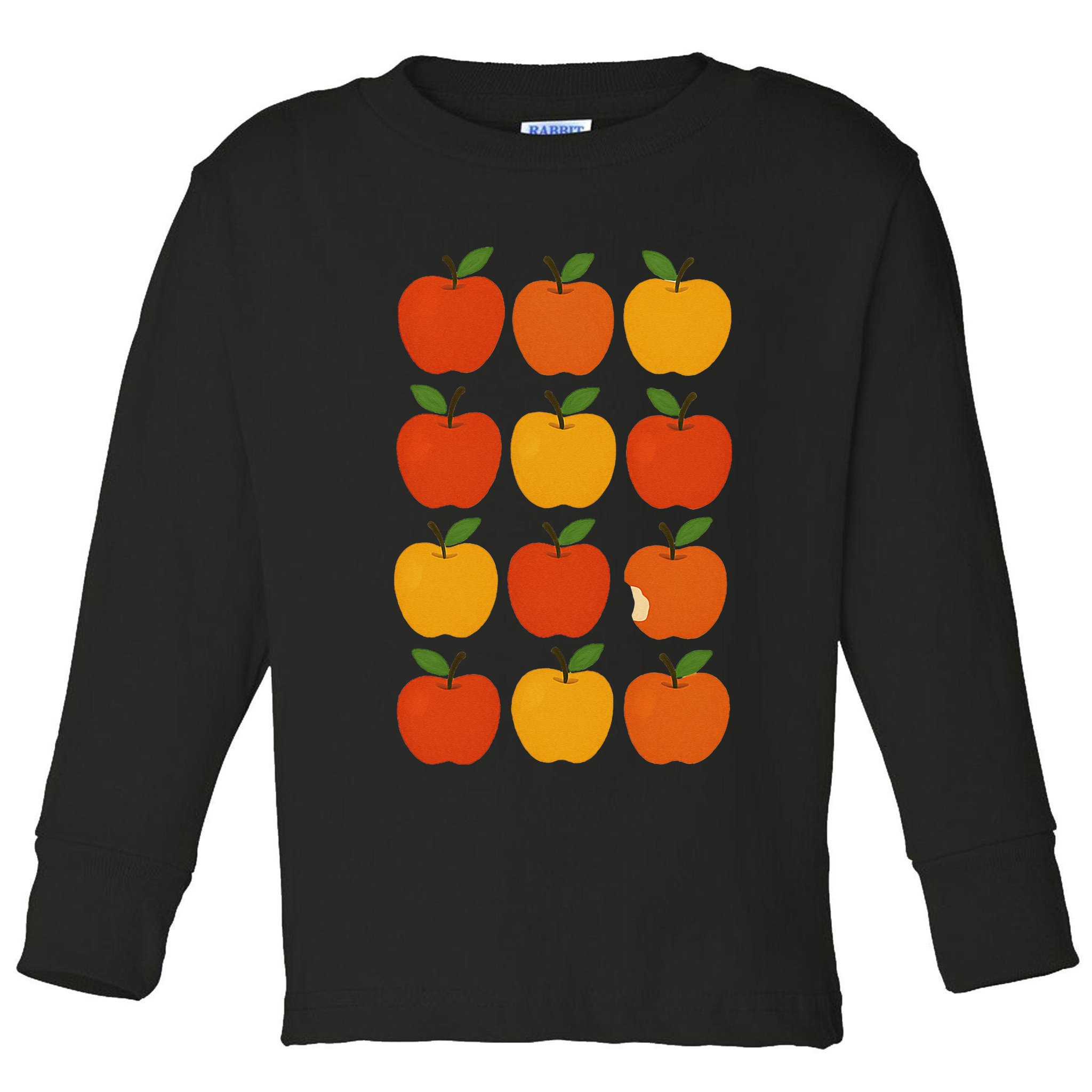 Lots Of Apples Toddler Long Sleeve Shirt