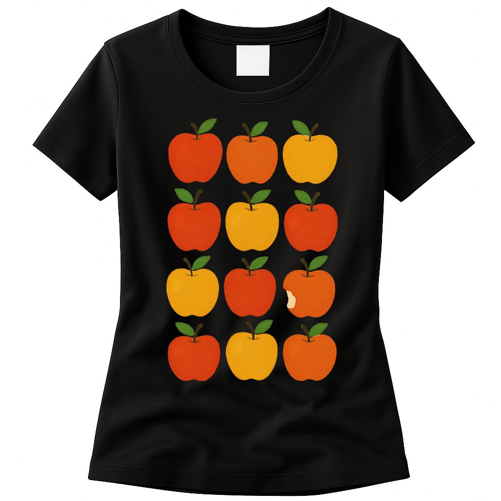 Lots Of Apples Womens T-Shirt