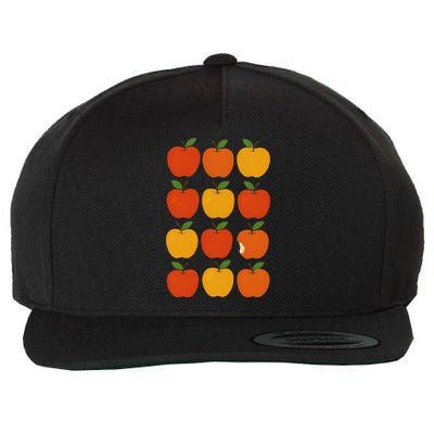 Lots Of Apples Wool Snapback Cap