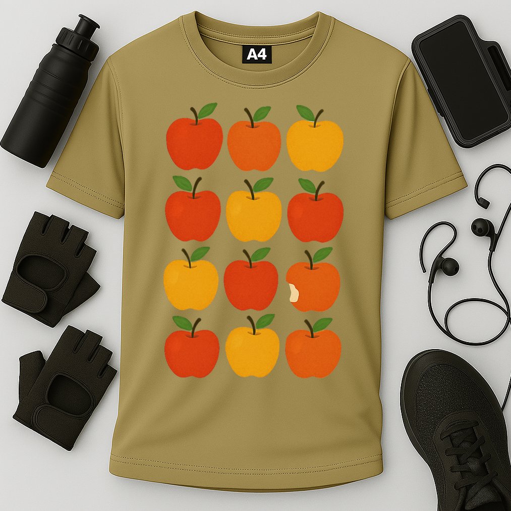 Lots Of Apples Cooling Performance Crew T-Shirt