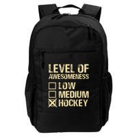 Level Of Awesomeness Low Medium Hockey Backpack