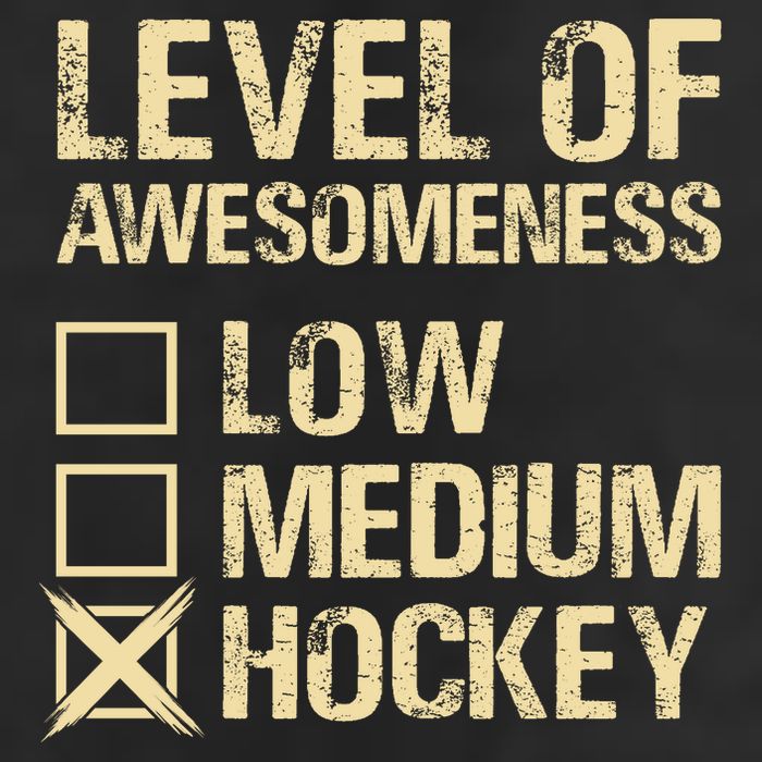Level Of Awesomeness Low Medium Hockey 25L Jumbo Tote