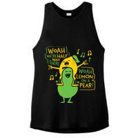 Lemon On A Pear Ladies PosiCharge Tri-Blend Wicking Tank