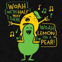 Lemon On A Pear Ladies PosiCharge Tri-Blend Wicking Tank