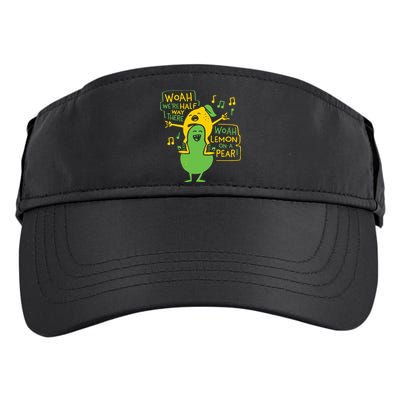Lemon On A Pear Adult Drive Performance Visor