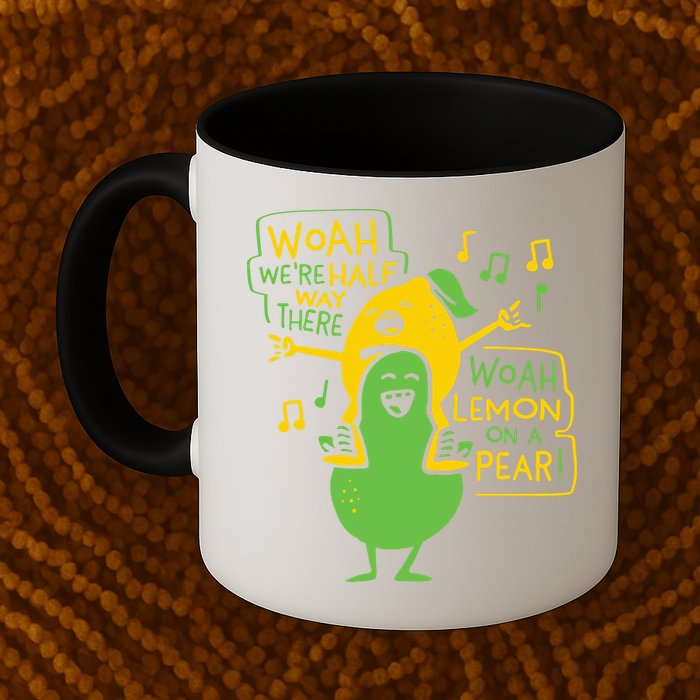 Lemon On A Pear Mug