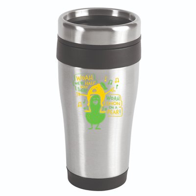 Lemon On A Pear 16oz Travel Tumbler