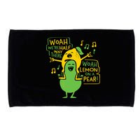 Lemon On A Pear Microfiber Hand Towel