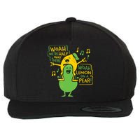 Lemon On A Pear Wool Snapback Cap