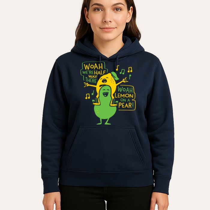 Lemon On A Pear Hoodie