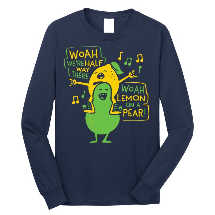 Lemon On A Pear Long Sleeve Shirt