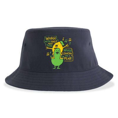 Lemon On A Pear Sustainable Bucket Hat