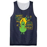 Lemon On A Pear Mesh Reversible Basketball Jersey Tank