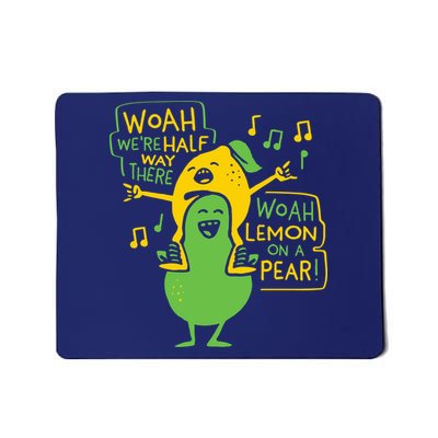 Lemon On A Pear Mousepad