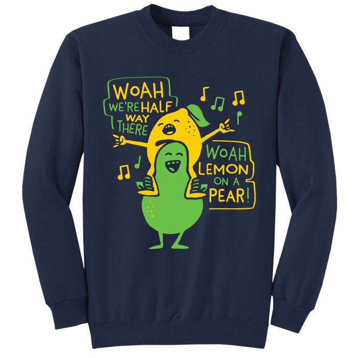 Lemon On A Pear Tall Sweatshirt