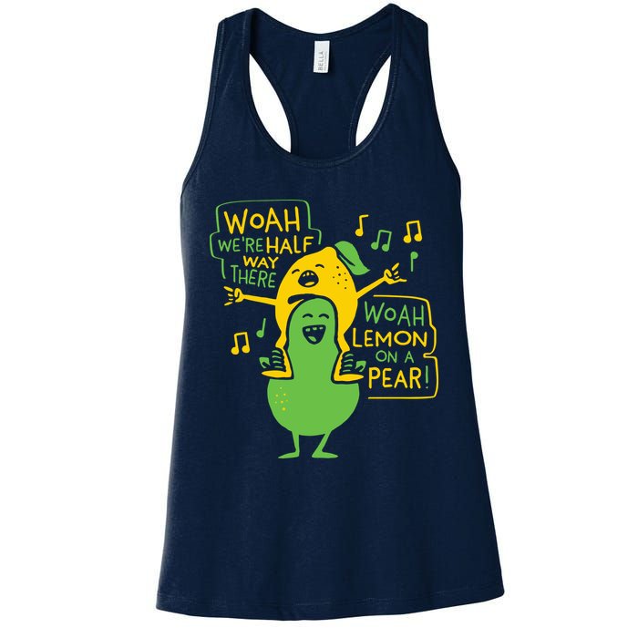 Lemon On A Pear Womens Tank Top