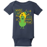 Lemon On A Pear Baby Bodysuit