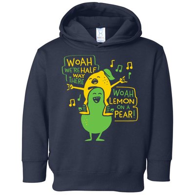 Lemon On A Pear Toddler Hoodie