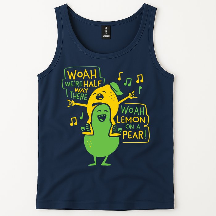 Lemon On A Pear Tank Top