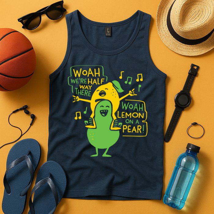 Lemon On A Pear Tank Top