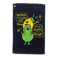 Lemon On A Pear Golf Towel