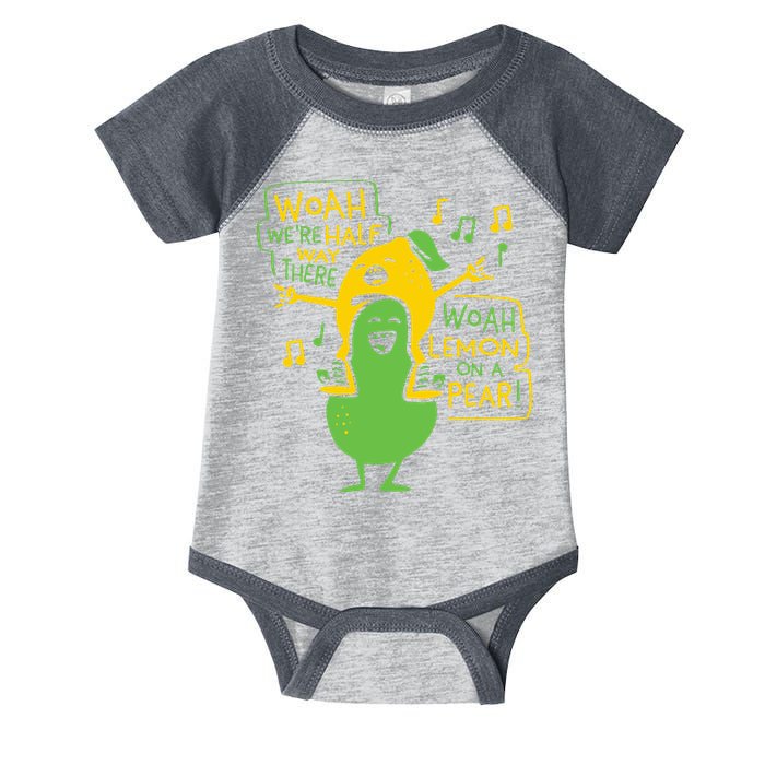 Lemon On A Pear Infant Baby Jersey Bodysuit