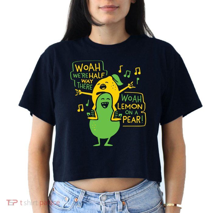 Lemon On A Pear Crop Top