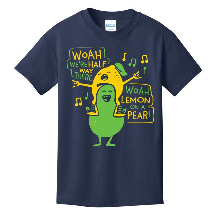 Lemon On A Pear Kids T-Shirt