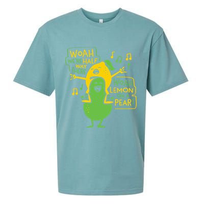 Lemon On A Pear Sueded Cloud Jersey T-Shirt