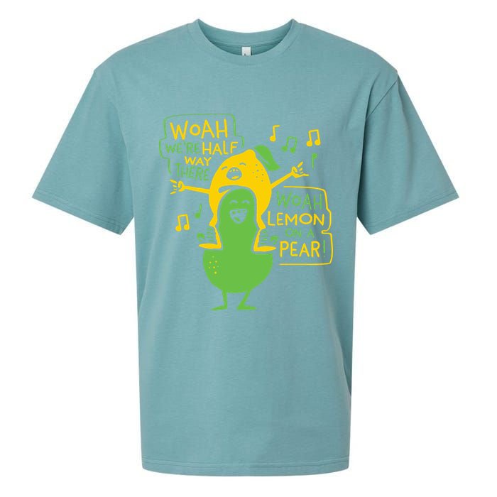 Lemon On A Pear Sueded Cloud Jersey T-Shirt