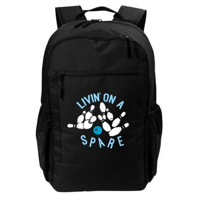 Livin On A Spare Funny Bowler & Bowling Backpack