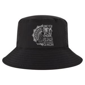 Law Of Attraction Spiritual Buddha Meditation Cool Comfort Performance Bucket Hat