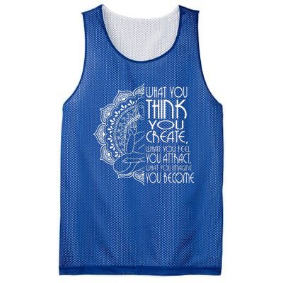 Law Of Attraction Spiritual Buddha Meditation Yoga Mesh Reversible Basketball Jersey Tank