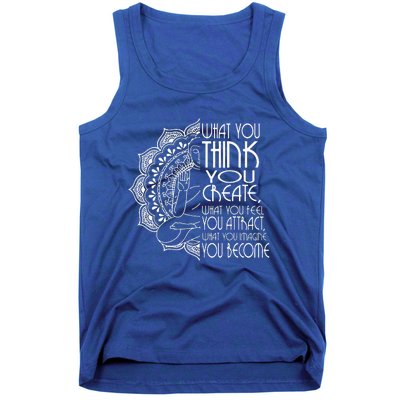 Law Of Attraction Spiritual Buddha Meditation Yoga Tank Top