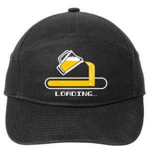 Loading Beer 7-Panel Snapback Hat