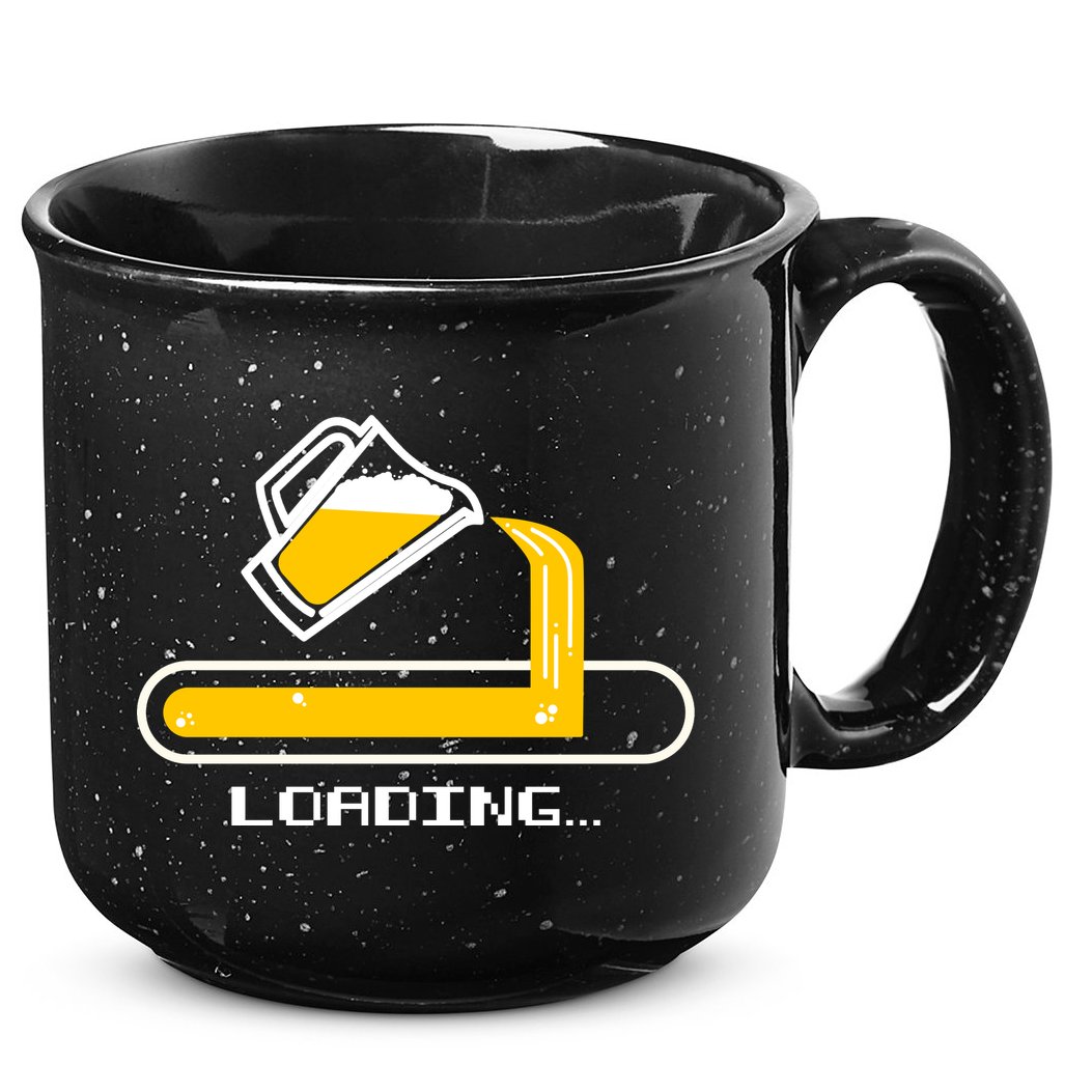 Loading Beer 15oz Campfire Ceramic Mug
