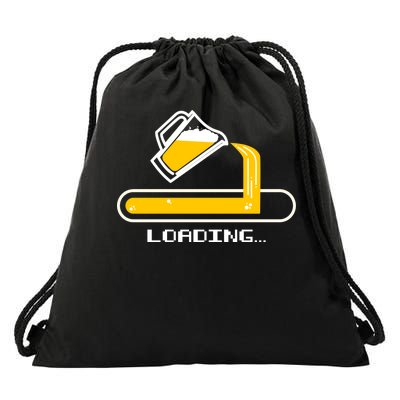 Loading Beer Drawstring Bag