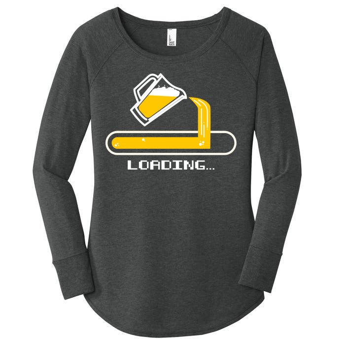 Loading Beer Women's Perfect Tri Tunic Long Sleeve Shirt