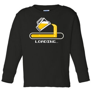 Loading Beer Toddler Long Sleeve Shirt