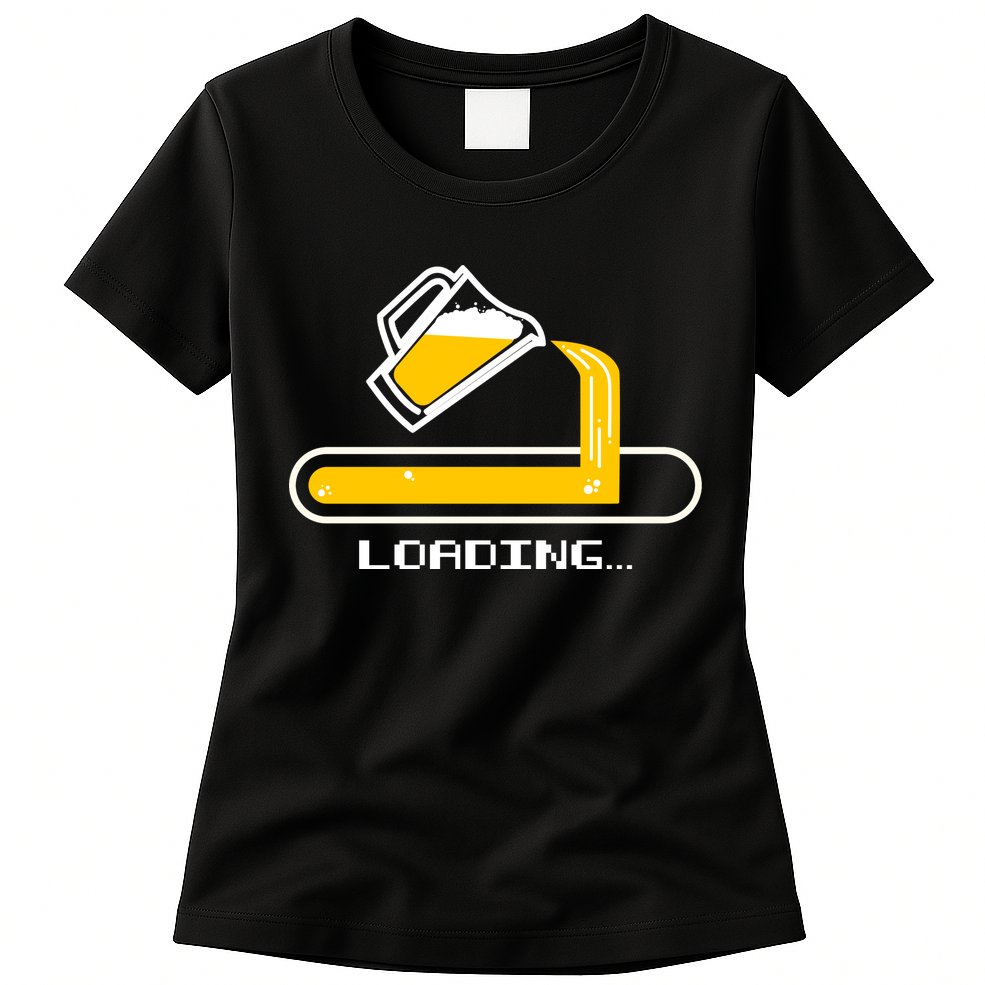 Loading Beer Womens T-Shirt