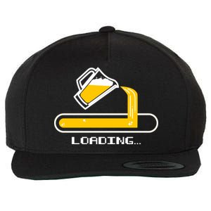 Loading Beer Wool Snapback Cap