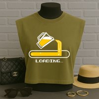 Loading Beer Garment-Dyed Women's Muscle Tee